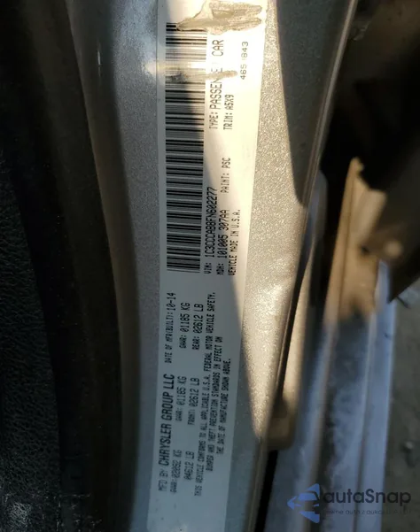 2015 Chrysler 200 Limited from USA, damaged, VIN 1C3CCCAB8FN602277